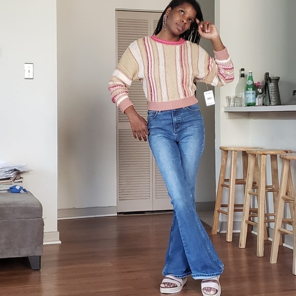 FREE PEOPLE "Sweet Child Combo" Sweater - Picture 12 of 16